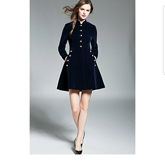 Stephy Conduroy Dress Coat - Picture 5 of 6